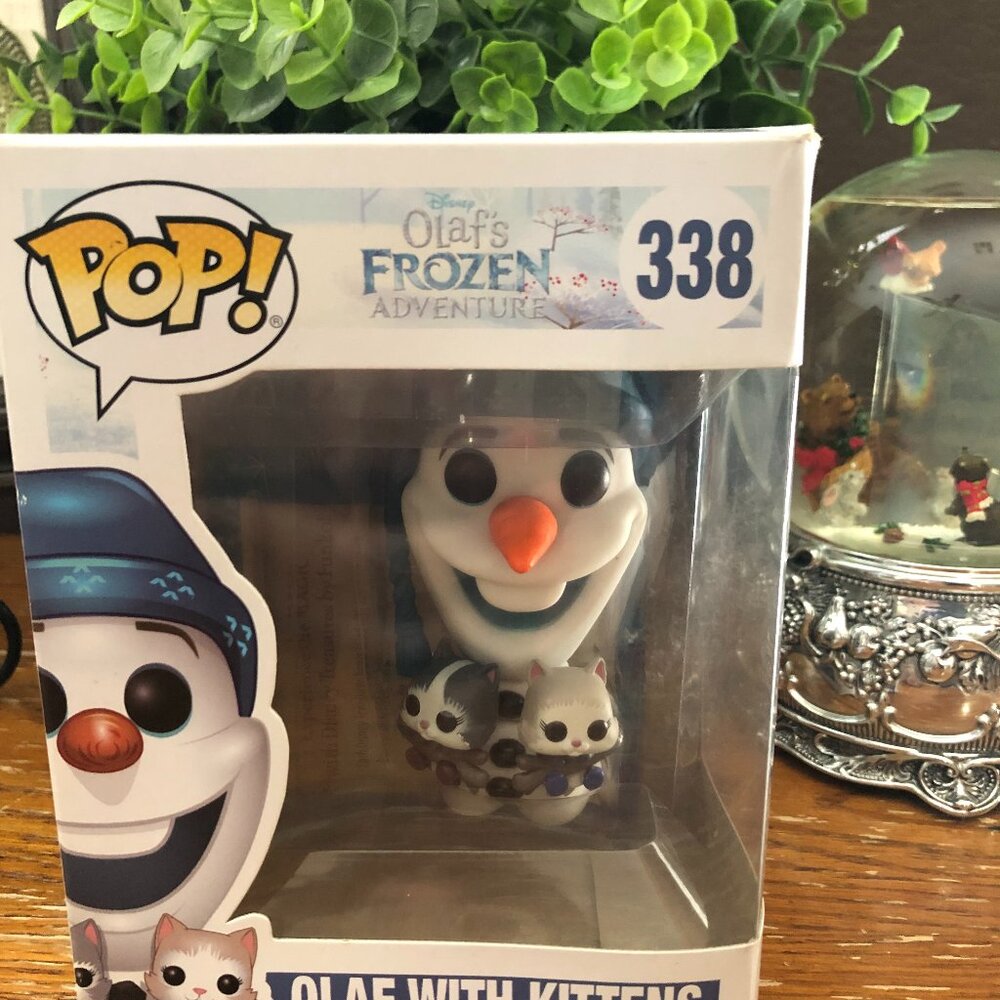 Funko Pop! Disney Frozen  Olaf with Kittens #338 Vaulted